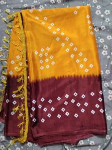 New Bandhani Saree