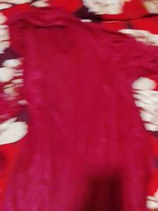 Red Satin Night Suit