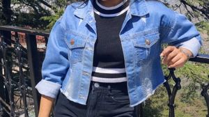 Ripped Denim Jacket