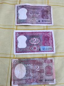 Three Types Of ₹2 Indian Notes