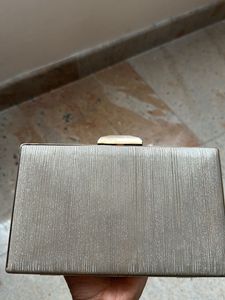 Golden Party Clutch