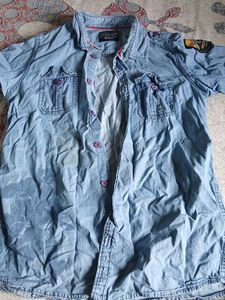 Denim Look Shirt