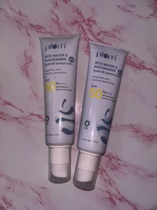 Plum Rice Water & Niacinamide hybrid Sunscreen🍙