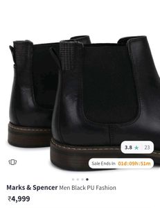 Marks &amp; Spencer Black Boots