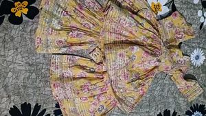 Yellow Floral Dress