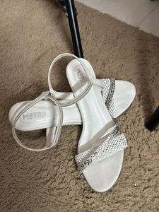 Elegant White heels