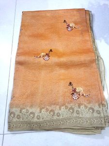 Semi Tissue Saree