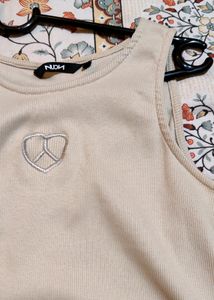 aesthetic beige top from WestSide