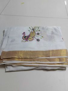 Dailywear Embroidered Saree