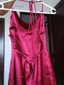 Mini Backless Dress