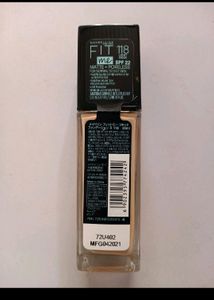 Maybelline Fit Me Foundation 118