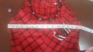 TRENDY Red and Black checks Tunic