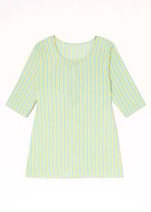 Striped Women&#39;s kurti