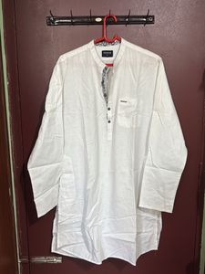 Men's White Kurta Shirt