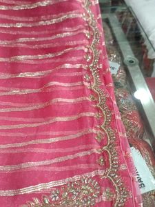 Elegant Pink Saree