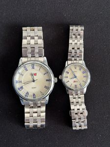 Official Swiss Light Couple's Watch Set