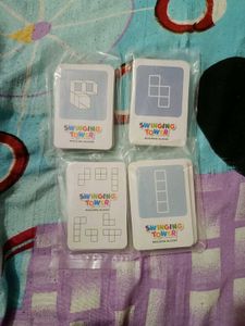 Pack Of 4 Swinging Tower Toy