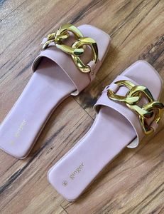 Nude Pink Flats