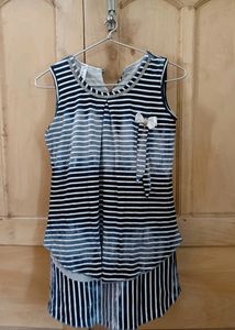 Long embellishment top
