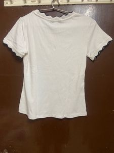 Combo Of 2 White Tops