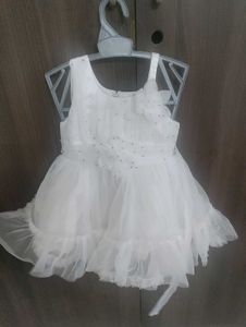 Cute White Party Dress