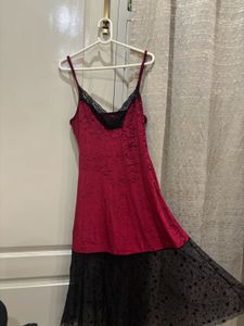 Velvet nighty/night suit
