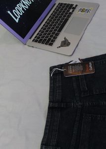 Acid Wash Cargo Jeans
