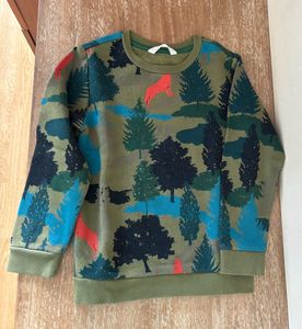 M&amp;S Camo Kids' Sweatshirt