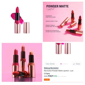 Makeup Revolution Powder Matte Lipstick