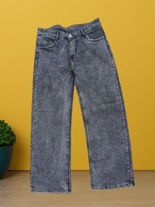 E@41 Waist Size 34 Cargo Denim Jeans For Ladies