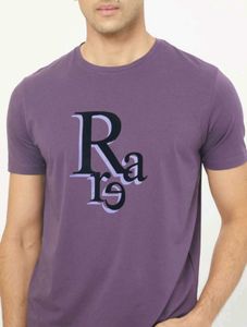 Rare Rabit Purple Graphic T-shirt