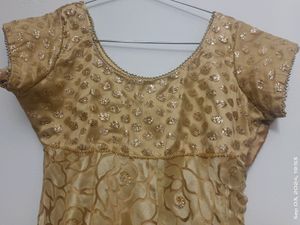 Elegant Golden Frock