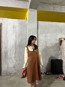 Brown Bow Sweater