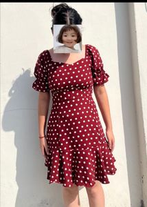 Red Polkadot Dress