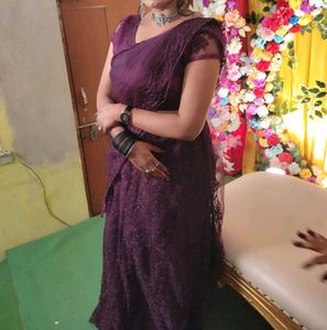 Purple Designer Lehenga