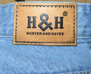 Wide Leg Blue Jeans