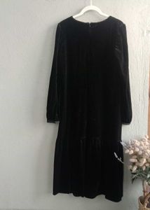 Black velvet modest wear
