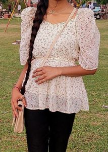 Pastel Yellow Top