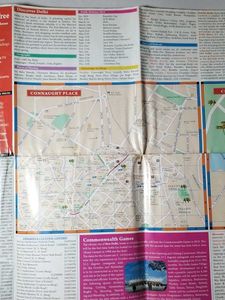 Vintage Delhi City Map Old 2010 Edition A0 Size