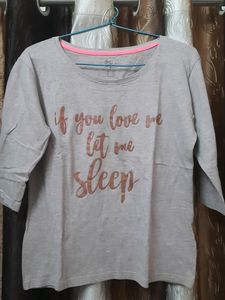 Sleepy Slogan Tee