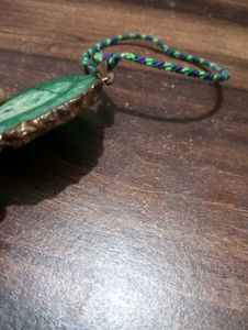 Green Gemstone Necklace