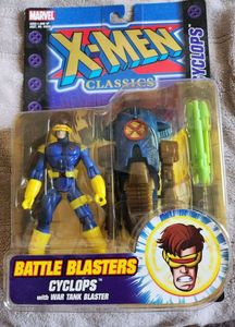 X-Men Classics Cyclops Battle Blasters