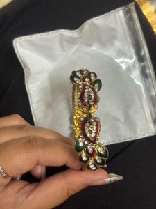 Elegant Peacock Bangle