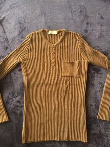 Ribbed Long Sleeve Top