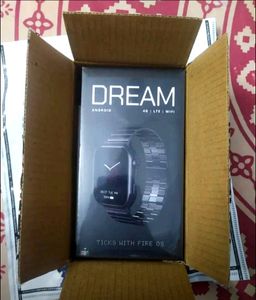 Fire Boltt Dream Wristphone with Black Metal Strap