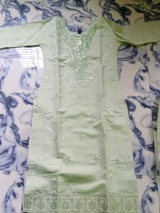 Embroidered Salwar Suit Dress Material