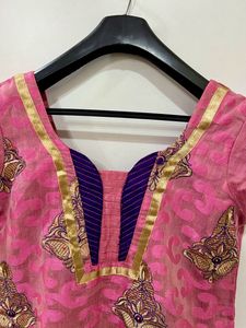 Pink Kurta Size M