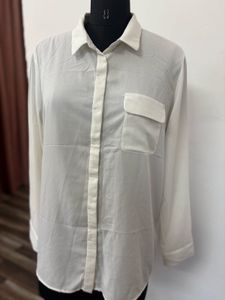 White Button-Down Shirt
