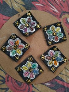 Shell Flower patches