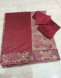 Elegant Half-Half Saree